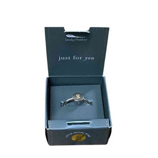 Gold Ring Initials S