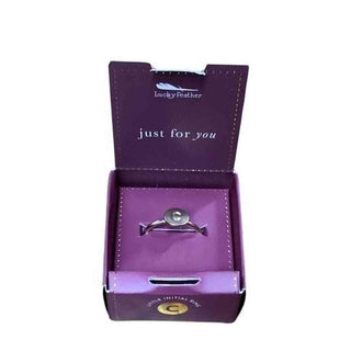 Gold Ring Initials C