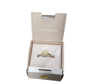 Gold Ring Initials T
