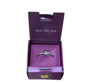 Gold Ring Initials C