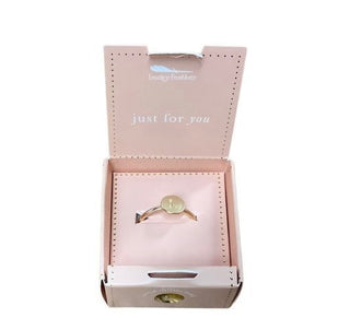 Gold Ring Initials I