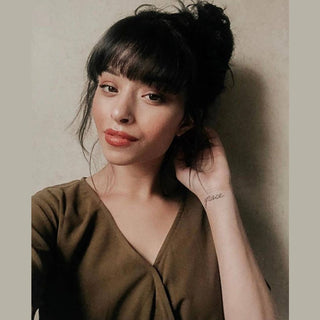 grace temporary tattoo