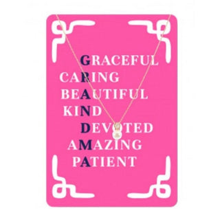 Grandma Necklace Jewelry Card