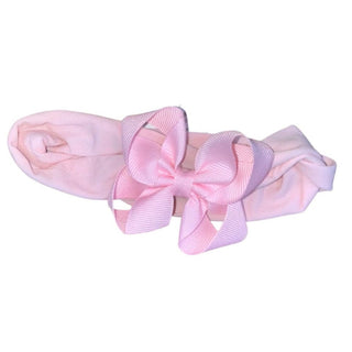 Headband with Bow-Baby Pink