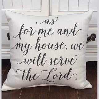 Joshua 24:15 Pillow