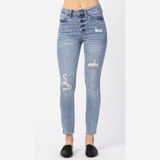 Judy Blue High Waist Destroy Skinny-Plus Size