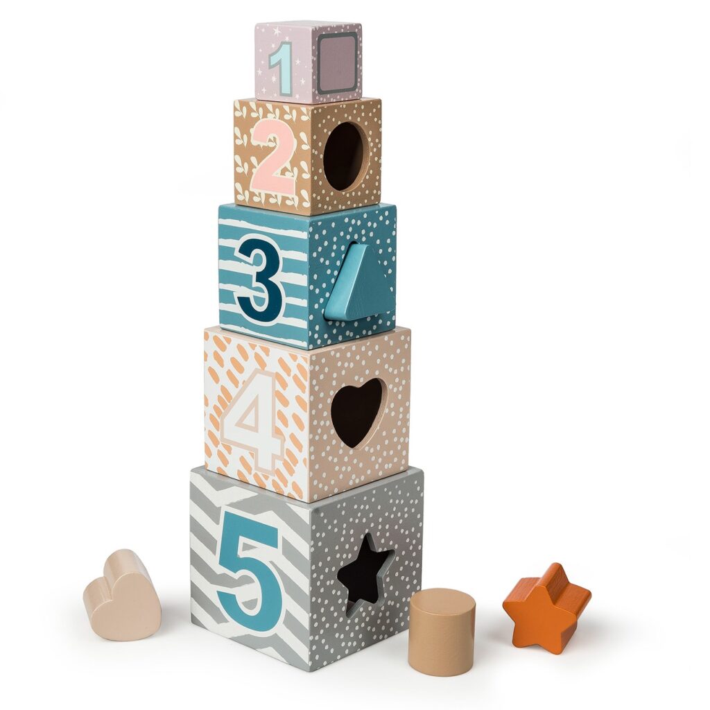 Wooden Blocks Leika Stacking