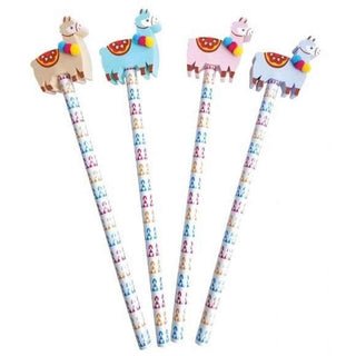 Llama Pencil w/ Eraser