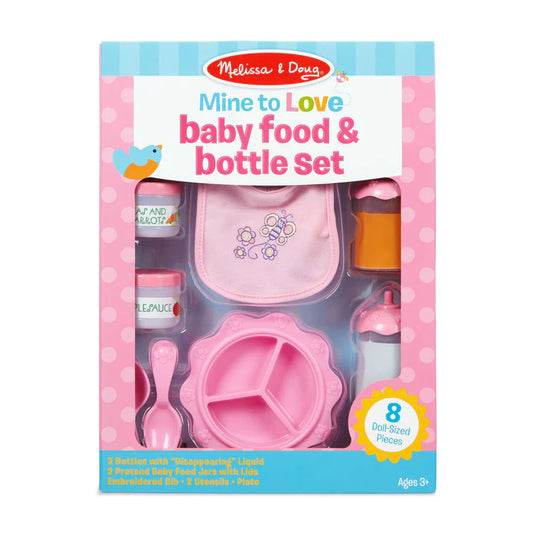 Melissa & Doug Baby Food & Bottle Set