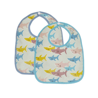 Mini Bib Gift Set Smiley Shark
