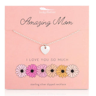 Mom I Love You Necklace