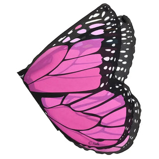 Monarch Wings, Pink Glitter