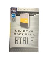 NIV Boys' Backpack Bible