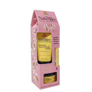 Naked Bee Vanilla Rose & Honey Gift Collection