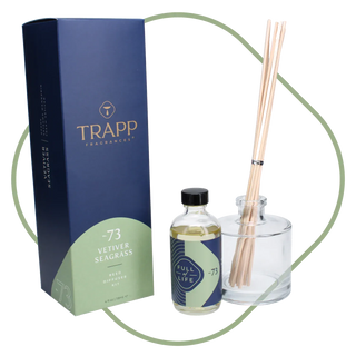 No. 73 Vetiver Seagrass 4 oz. Reed Diffuser Kit