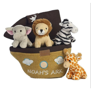 noah's ark plush set