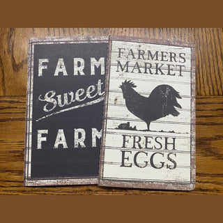 Two Farming Notebook Sets