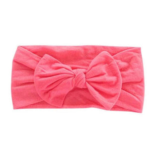 Coral nylon head wrap
