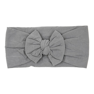 Gray nylon head wrap