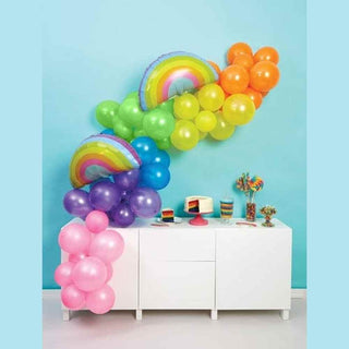 rainbow balloon arch garland kit