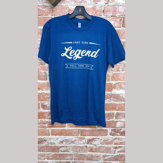 part time legend mens tee