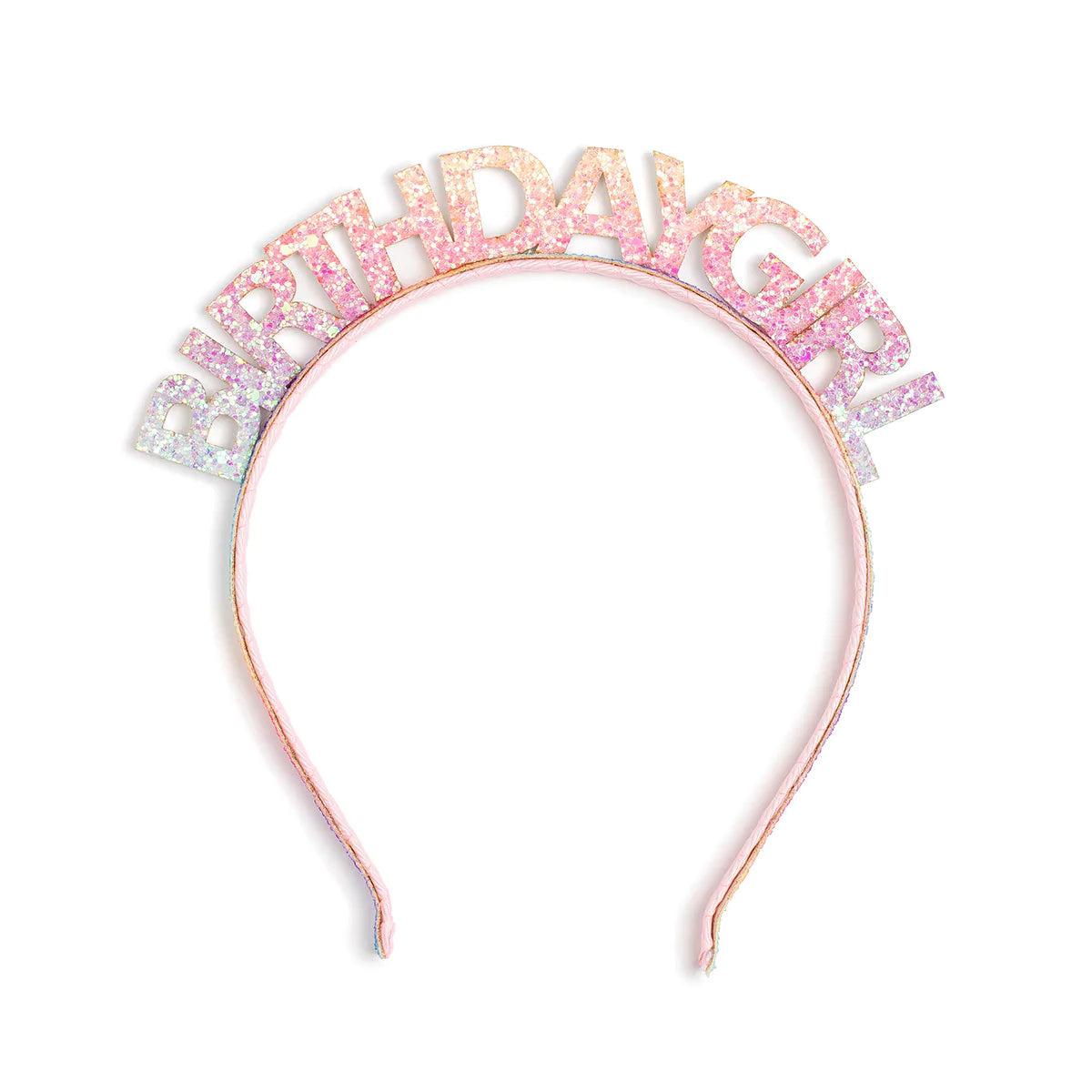 Pastel Rainbow Birthday Headband