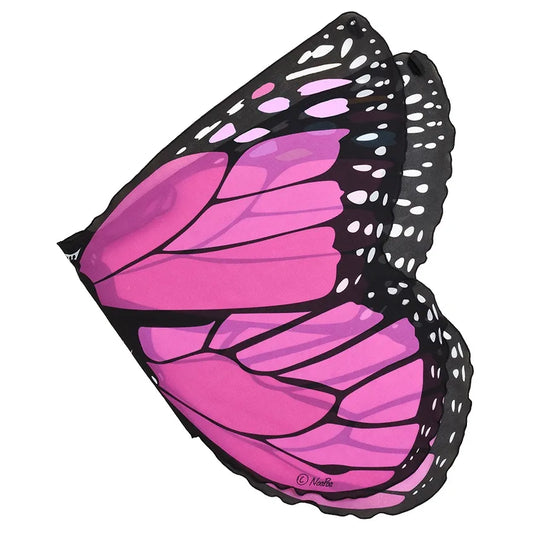 pink monarch butterfly wings