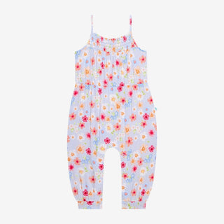 Posh Peanut Smocked Spaghetti Jumpsuit-Carissa