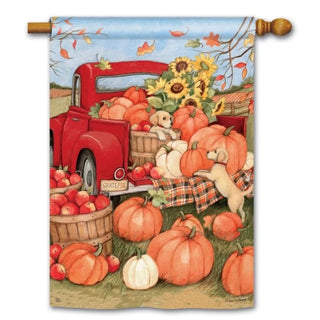 Pumpkin Delivery Standard Flag