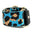 Bright Blue Leopard