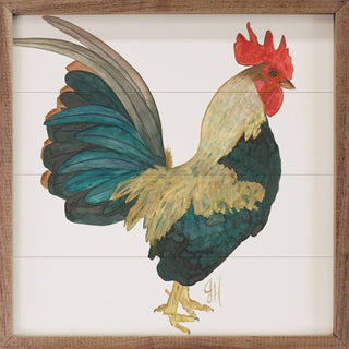 Kendrick Home Home Decor Rooster Sign