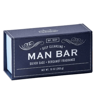 Silver Sage and Bergamot Man Bar