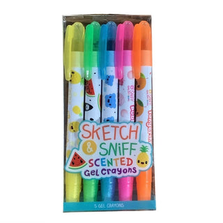 Sketch & Sniff Gel Crayons 4 Pack