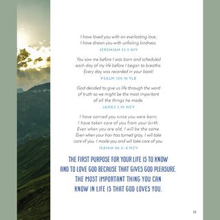 The Purpose Driven Life Selected Thoughts and Scriptures for the Graduate