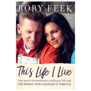 This Life I Live book by Rory Feek with red shirt and white overalls cover art