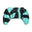Mint/Black Tie Dye