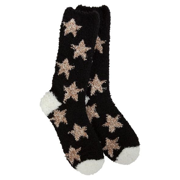 Adult Cozy Socks Star Print