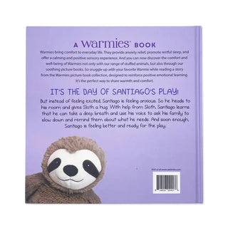Sloth goes slow warmies book