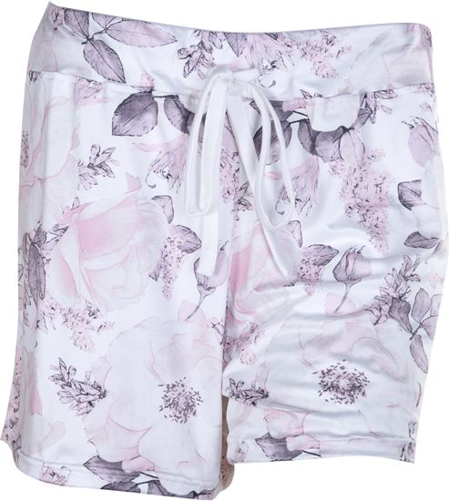Women's Pajama Shorts-Pale Peony