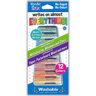 Wonder Stix 12 Color No odor and no cap 
