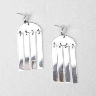 Silver Zeeke Earings