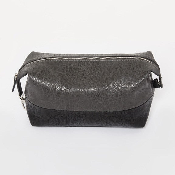 alpha leather dopp kit