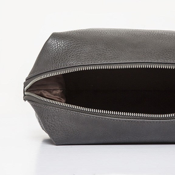 alpha leather dopp kit