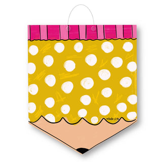 Baxter & Me Home Decor Personalizable Pencil Door Hanger - BLANK