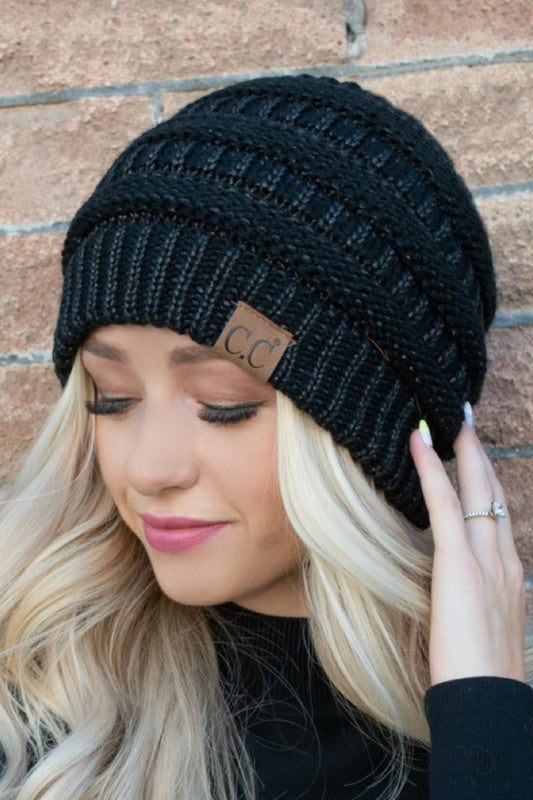 cc metallic beanie