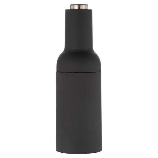 matte black electric pepper grinder