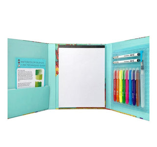 Bright Stripes Arts & Crafts i Heart Art Watercolor Blends & Ink