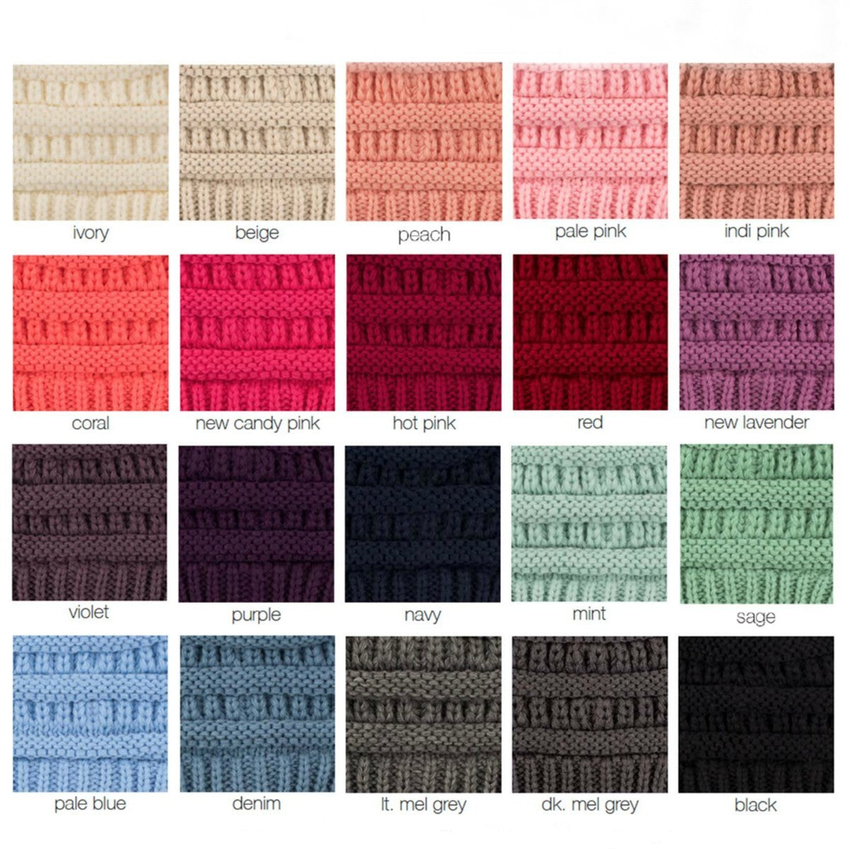 CC Solid Color Beanie