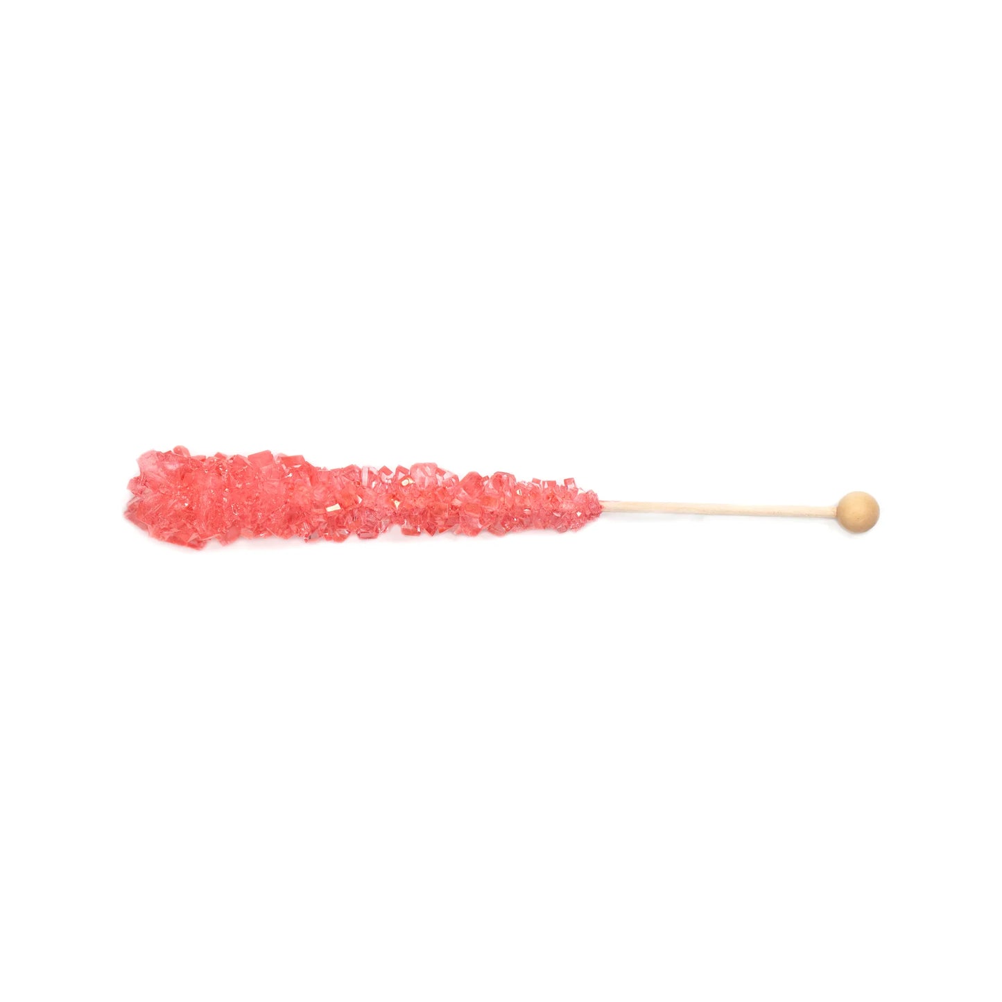 cherry rock candy sucker