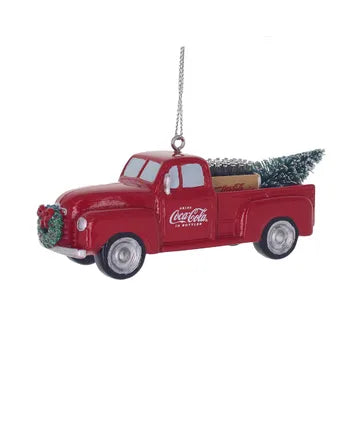 Coca Cola Red Truck Ornament